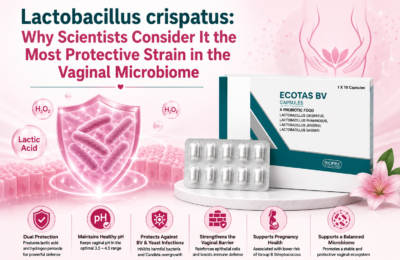 Lactobacillus crispatus - Protecting vaginal health - Ecotas BV blog