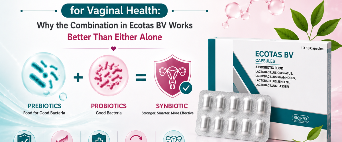 Prebiotics vs Probiotics for vaginal health - Ecotas BV blog