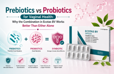 Prebiotics vs Probiotics for vaginal health - Ecotas BV blog