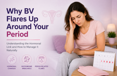 Why BV Flares Around Your Period - Ecotas BV